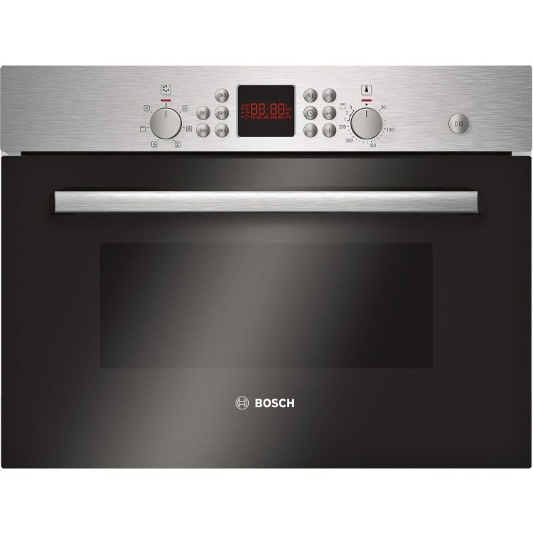 GRADE A2 - Bosch HBC84H501B Serie 6 Built-in 44L  Combination Microwave Oven Stainless Steel