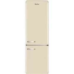 Amica Retro Style 60/40 250L Freestanding Fridge Freezer - Cream