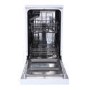 GRADE A1 - electriQ 10 Place Slimline Freestanding Dishwasher - White