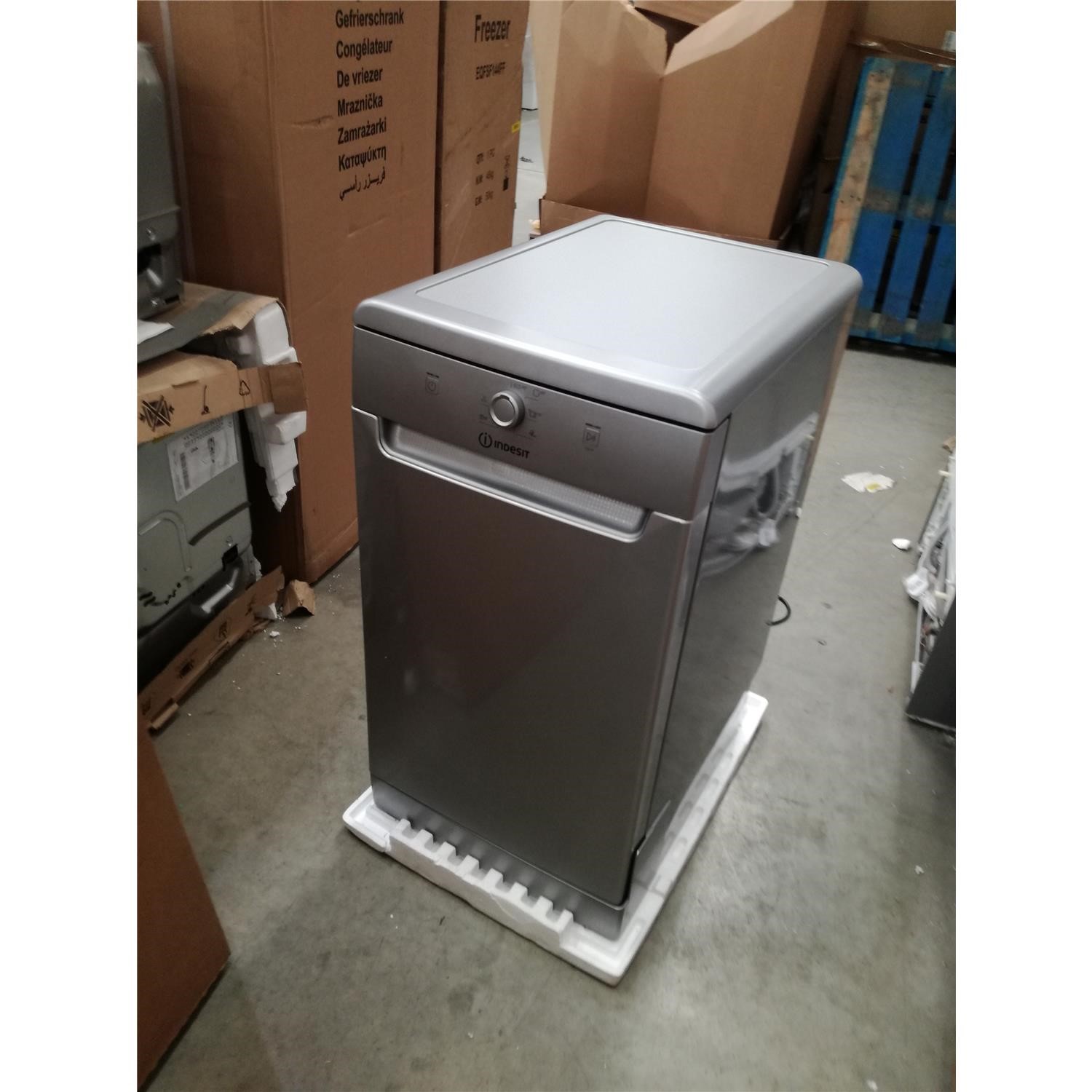 Refurbished Indesit DSFE1B10SUKN Slimline 10 Place Freestanding