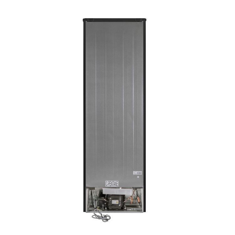 electriQ 242 Litre 50/50 Freestanding Fridge Freezer - Black