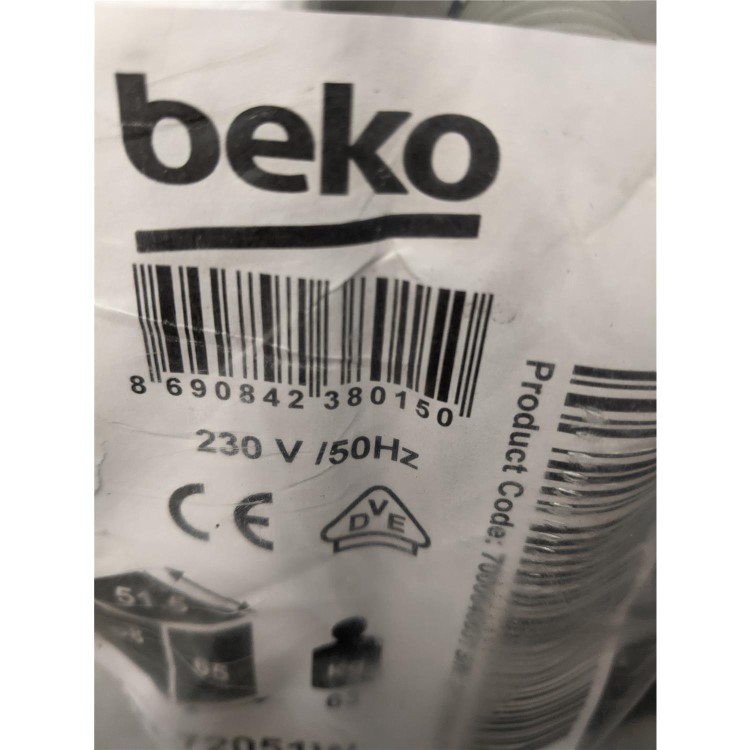 Refurbished Beko WTL72051W Freestanding 7KG 1200 SpinWashing Machine
