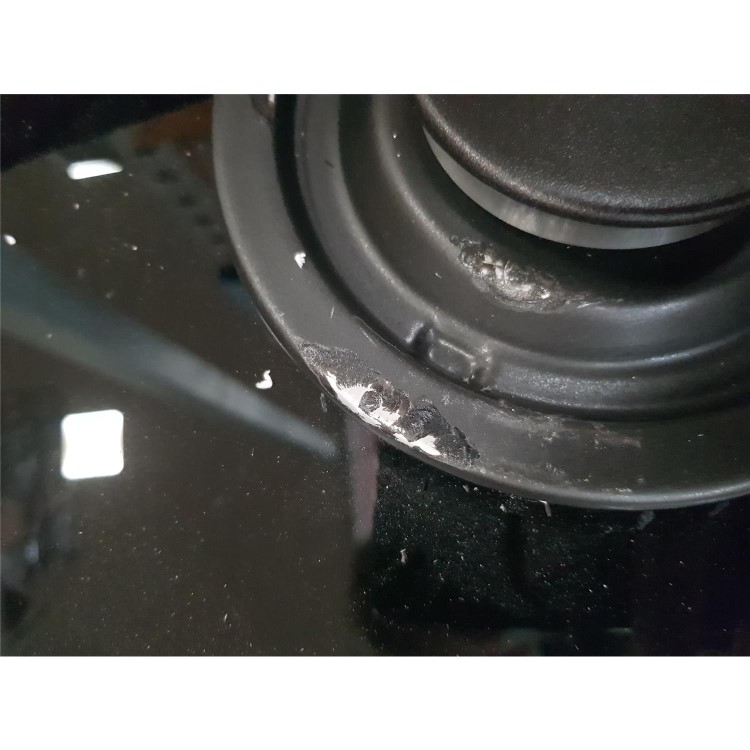 Refurbished Rangemaster RMB70HPNGFGL 73cm 5 Burner Gas Hob Black Glass