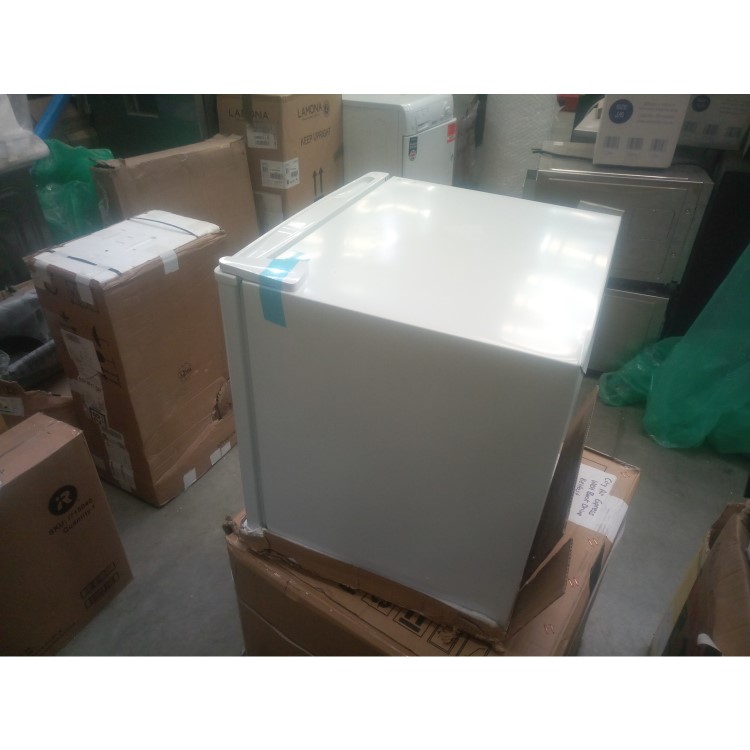 GRADE A2 - Lec R50052W 45L 49x47cm Compact Freestanding Fridge - White