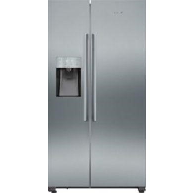 Refurbished Siemens KA93IVIFPG iQ500 American Side-by-side Fridge Freezer With Non-plumb Ice & Water