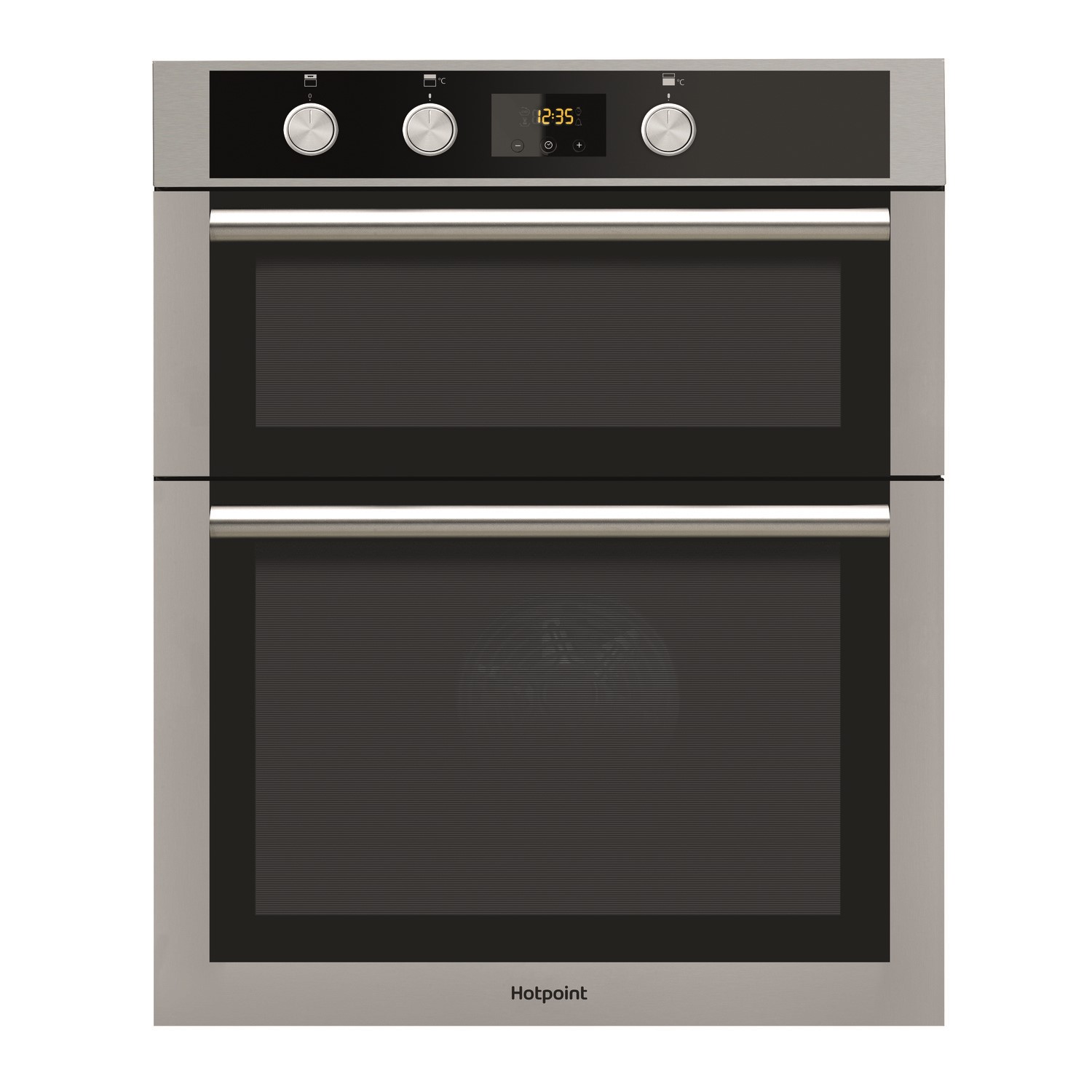 Refurbished Hotpoint DD4544JIX 60cm Double Built In Electric Oven