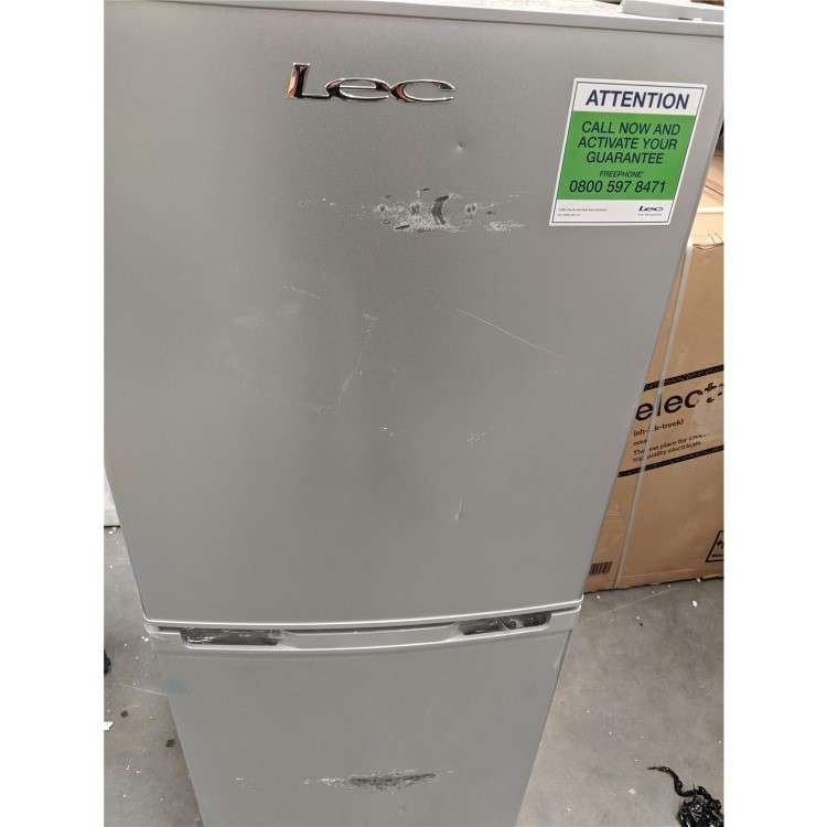 Refurbished Lec T5039S 135L 123x50cm Freestanding Fridge Freezer - Silver