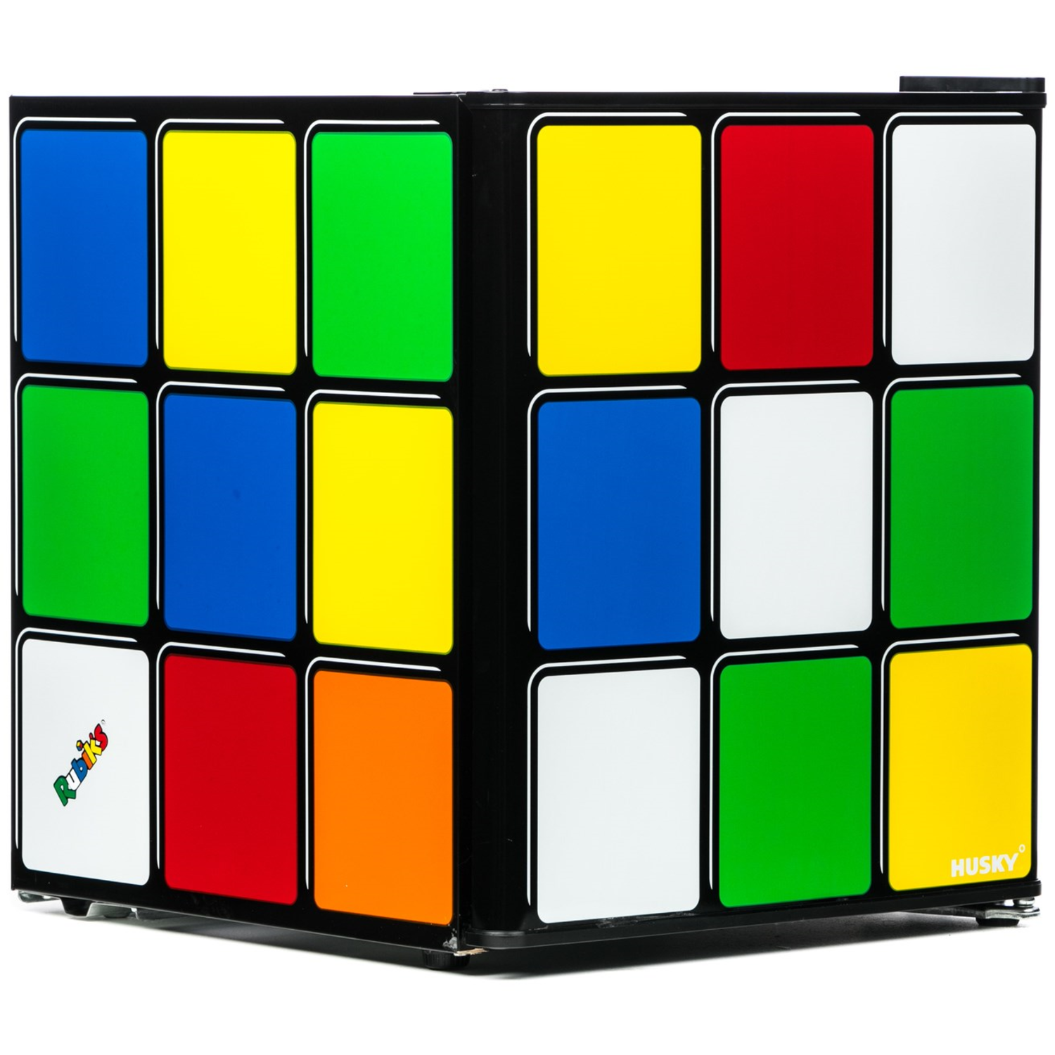 rubik's cube beer fridge