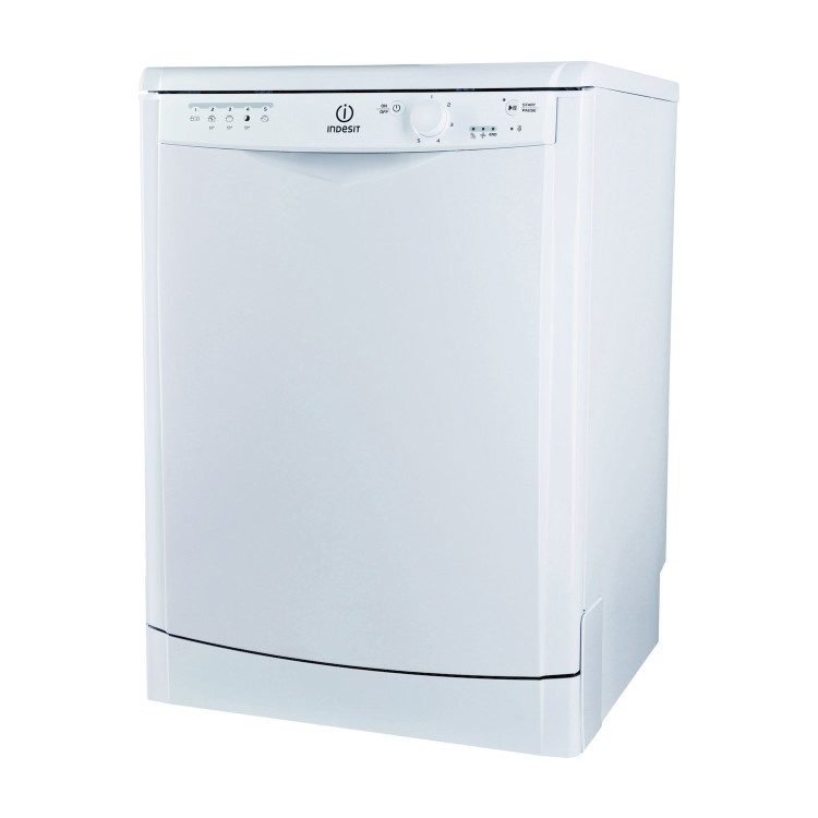 INDESIT DFG15B1 Ecotime 13 Place Freestanding Dishwasher with Quick Wash - White