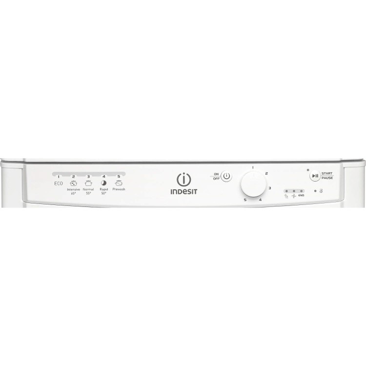 INDESIT DFG15B1 Ecotime 13 Place Freestanding Dishwasher with Quick Wash - White