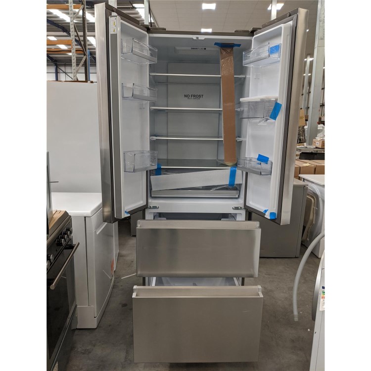 Refurbished Haier HB16WMAA Multidoor American Fridge Freezer With Water Dispenser - Inox Look -href-