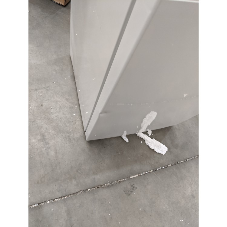 Refurbished Hoover H-Fridge 300 HCLM 572 WKN Freestanding 153 Litre 50/50 Fridge Freezer