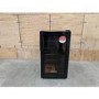 Refurbished Baumatic BW18BL Freestanding 18 Bottle Beverage Centre Black With Smoked Black Glass