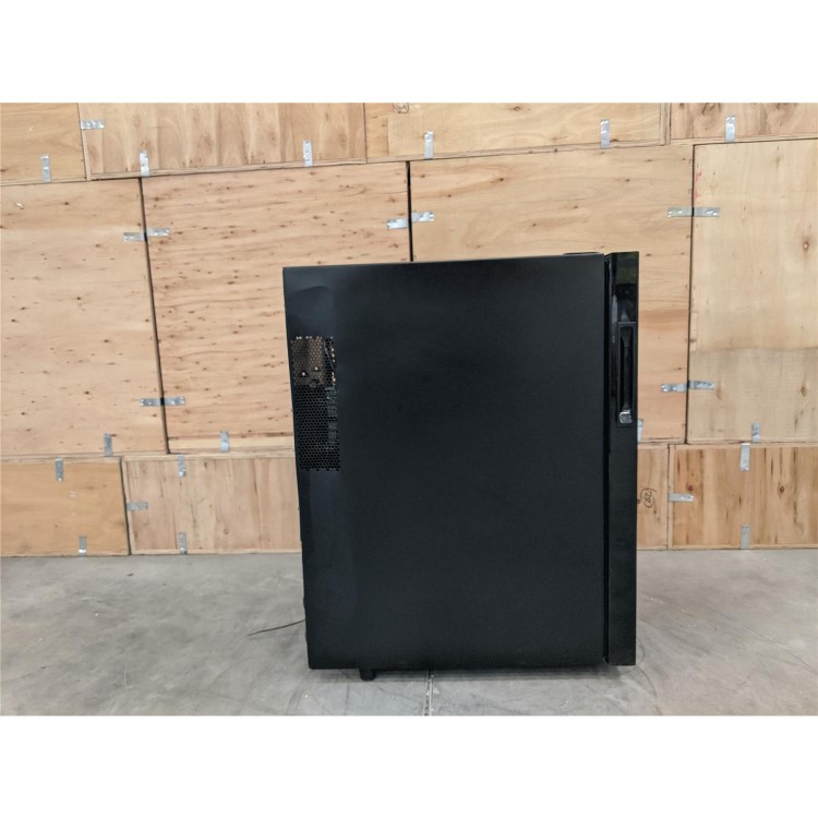 Refurbished Baumatic BW18BL Freestanding 18 Bottle Beverage Centre Black With Smoked Black Glass