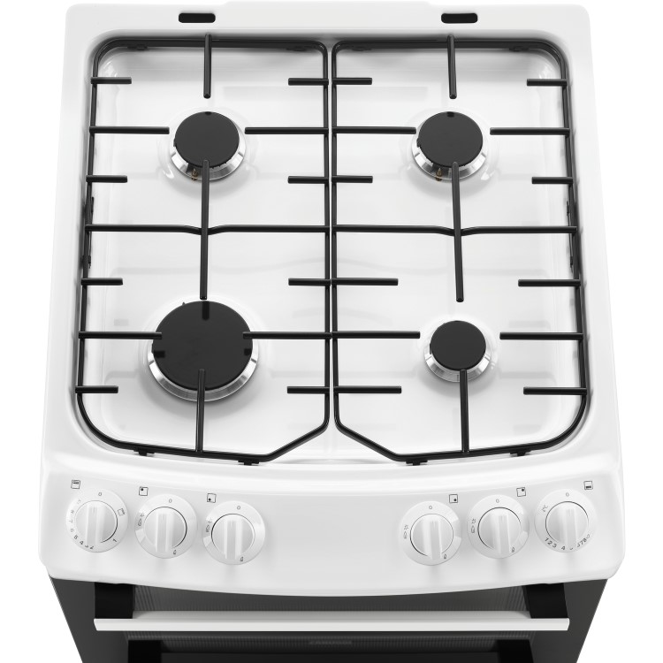 Refurbished Zanussi ZCG43050WA 55cm Gas Cooker - White