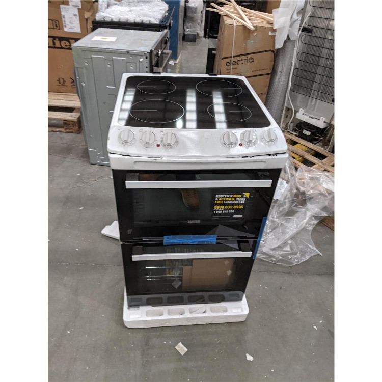 Refurbished Zanussi ZCG43050WA 55cm Gas Cooker - White