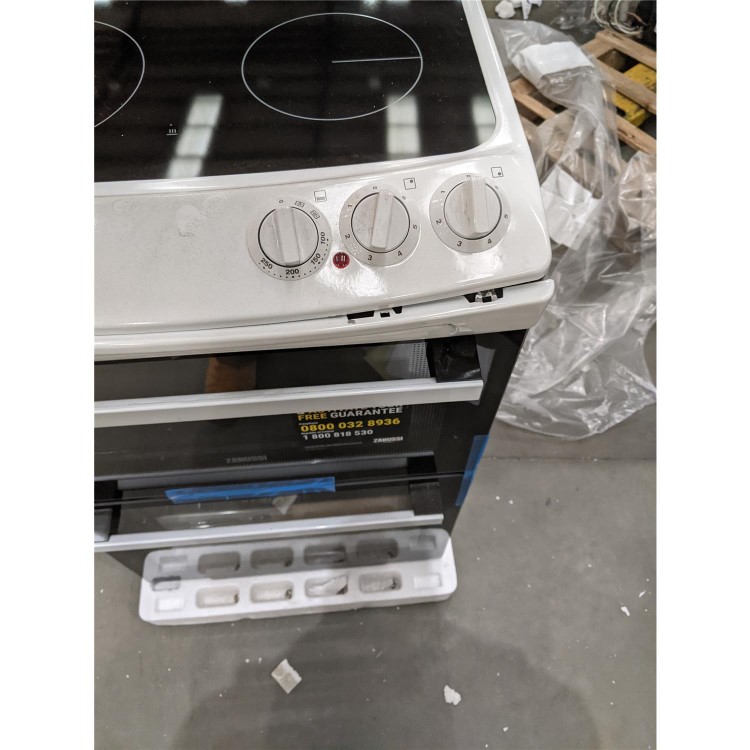 Refurbished Zanussi ZCG43050WA 55cm Gas Cooker - White