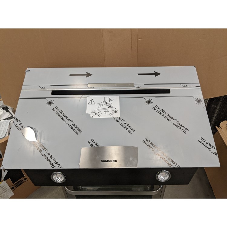 Refurbished Samsung NK36M7070VS 90cm Angled Wall Hood Stainless Steel