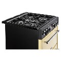 Refurbished Belling Farmhouse 60DF 60cm Dual Fuel Mini Range Cooker Cream