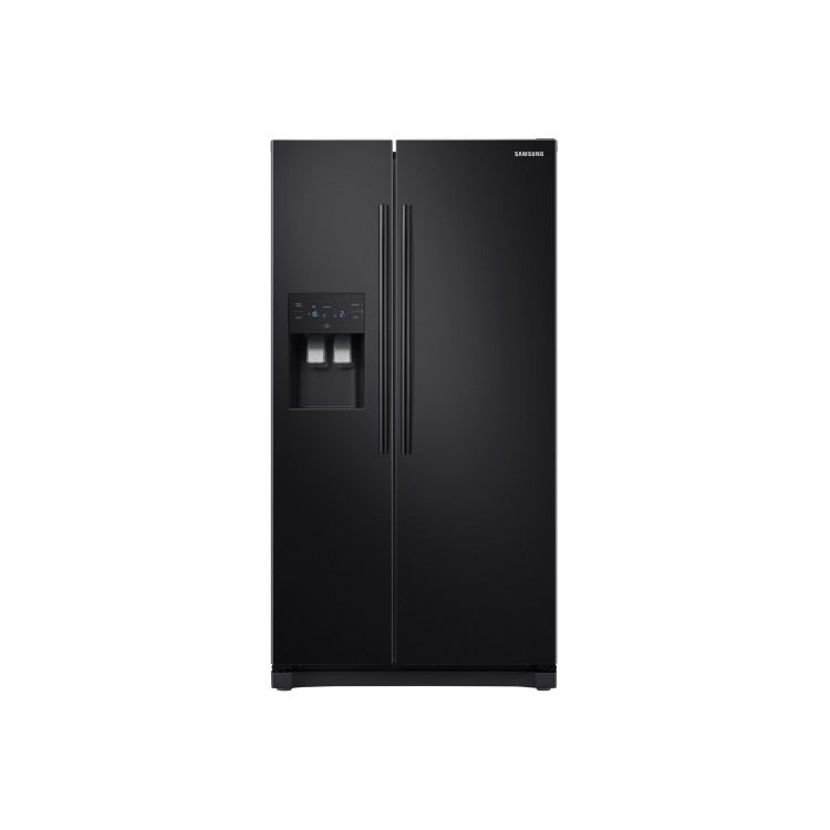 GRADE A3 - Samsung RS50N3413BC No Frost Side-by-side American Fridge Freezer With Ice And Water Dispenser - Bla