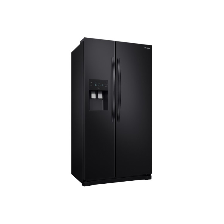 GRADE A3 - Samsung RS50N3413BC No Frost Side-by-side American Fridge Freezer With Ice And Water Dispenser - Bla
