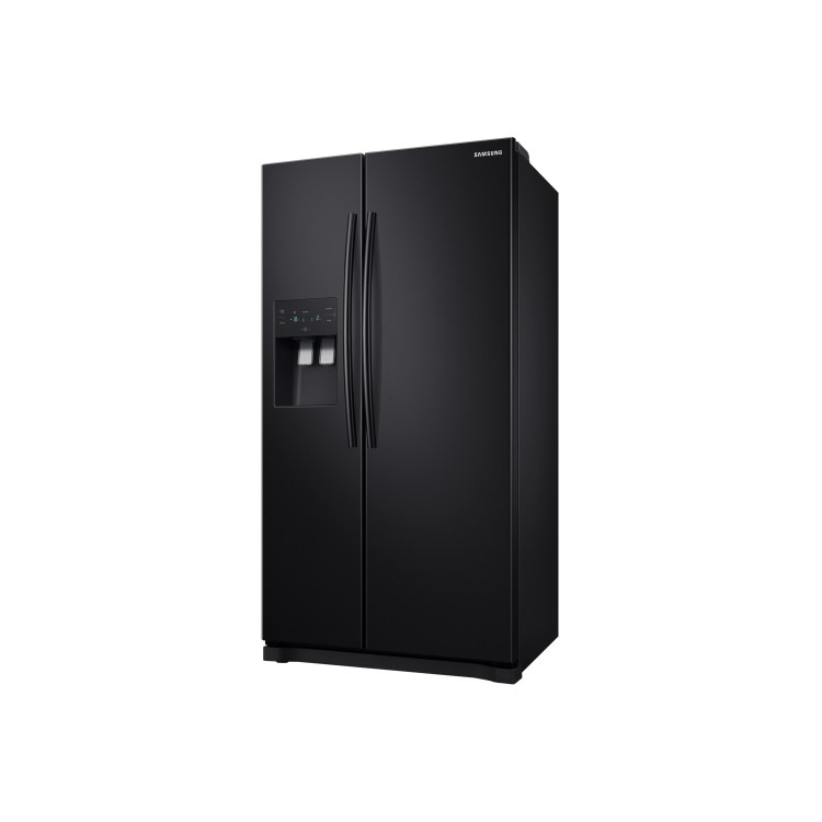 GRADE A3 - Samsung RS50N3413BC No Frost Side-by-side American Fridge Freezer With Ice And Water Dispenser - Bla