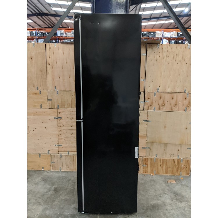 GRADE A3 - Hotpoint HBNF55181BAQUA 261 Litre Freestanding Fridge Freezer 50/50 Split Frost Free 55cm Wide - Black