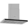 Refurbished Neff I96BMP5N0B N70 Touch Control 90cm Island Cooker Hood - Stainless Steel