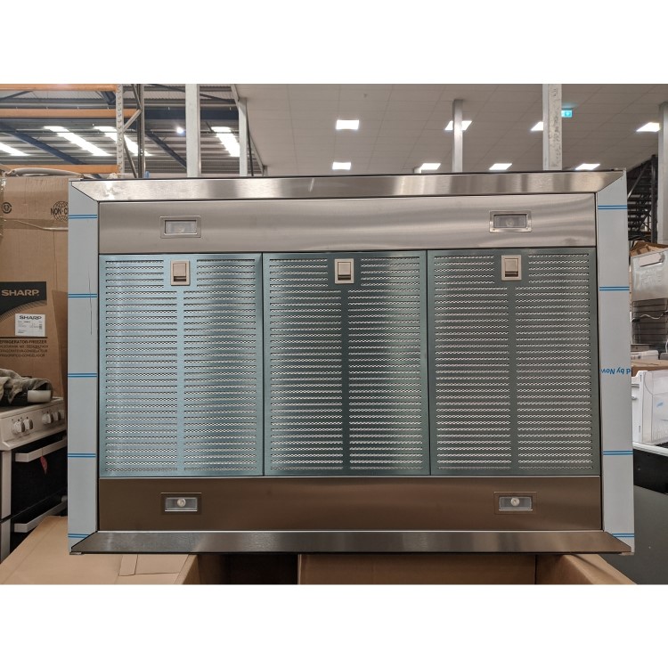 Refurbished Neff I96BMP5N0B N70 Touch Control 90cm Island Cooker Hood - Stainless Steel