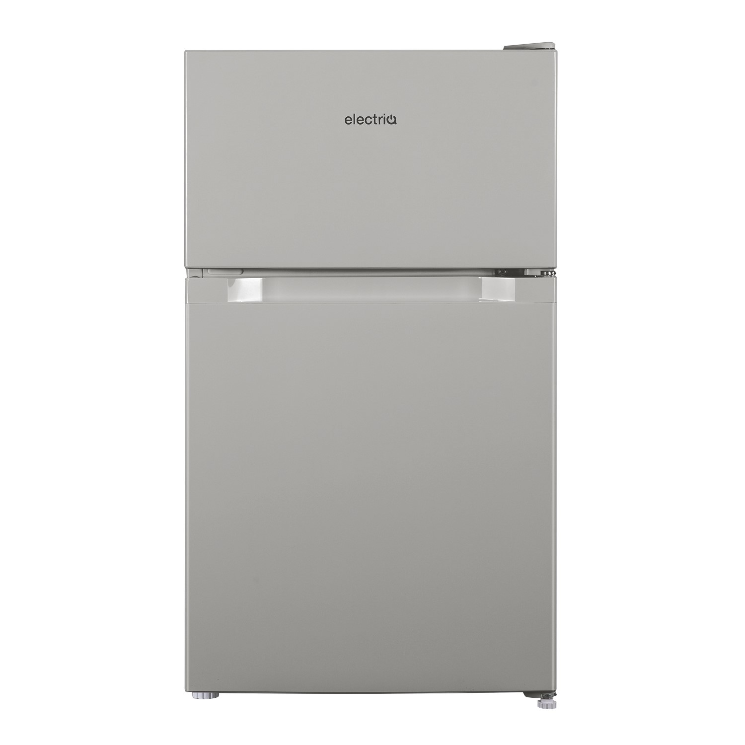 electriQ 86 Litre 60/40 Freestanding Fridge Freezer - Silver