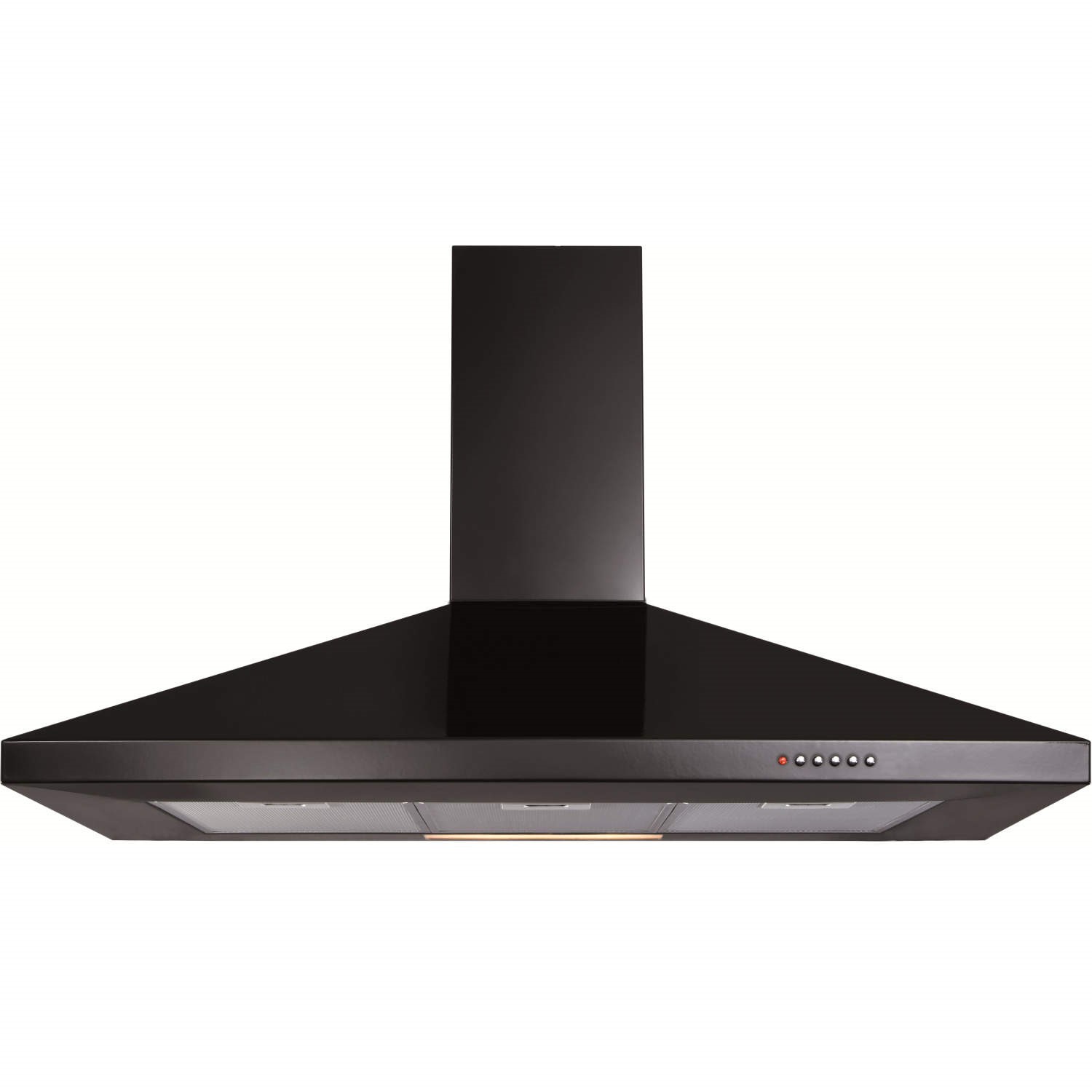 CDA 100cm Chimney Cooker Hood - Black