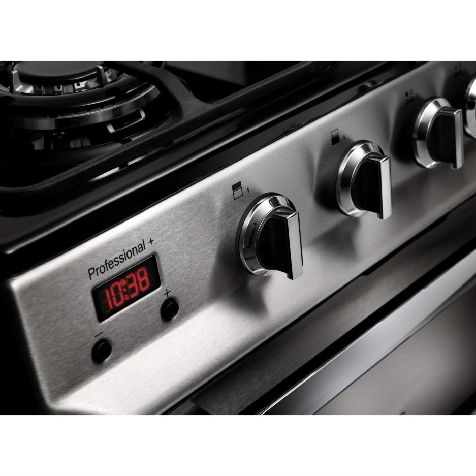 Rangemaster Professional Plus 60cm Double Oven Gas Cooker Stainless