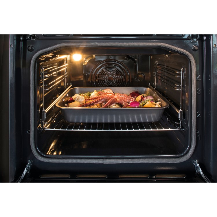 GRADE A2 - Hisense O521AXUK Electric Built-in Single Oven With Steam Cleaning - Stainless Steel