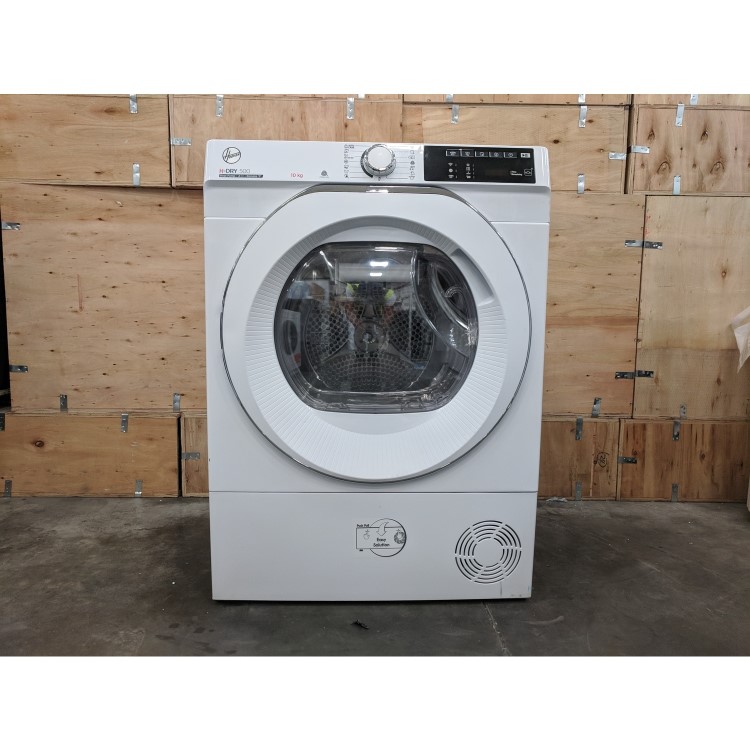 Refurbished Hoover HDry 500 ND H10A2TCE Smart Freestanding Heat Pump 10KG Tumble Dryer White