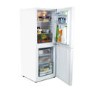 GRADE A3 - electriQ EQFF130 155 Litre Freestanding Fridge Freezer 50/50 Split A+ Energy Rating 50cm Wide - White
