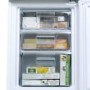GRADE A3 - electriQ EQFF130 155 Litre Freestanding Fridge Freezer 50/50 Split A+ Energy Rating 50cm Wide - White