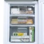 GRADE A2 - electriQ Freestanding 50/50 Split Fridge Freezer - White 