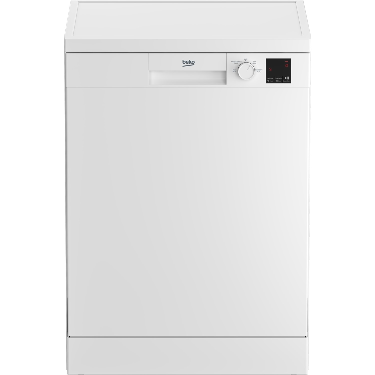 Refurbished Beko DVN04320W 13 Place Freestanding Dishwasher