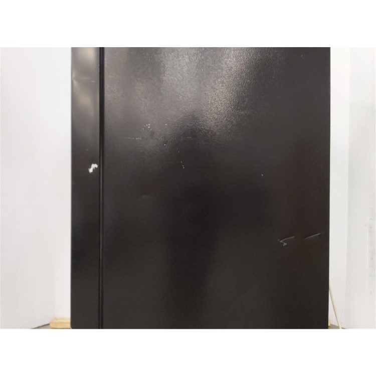 Refurbished Hoover HSBSF178MBK Freestanding 510 Litre American Fridge Freezer Black