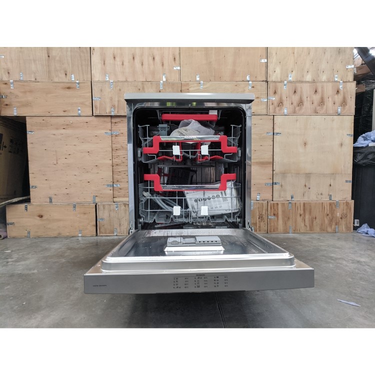 Refurbished Hoover HDPN1S643PX-80 16 Place Freestanding Dishwasher Stainless Steel