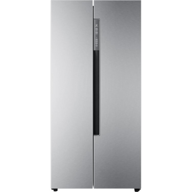 Haier 450 Litre American Fridge Freezer - Silver