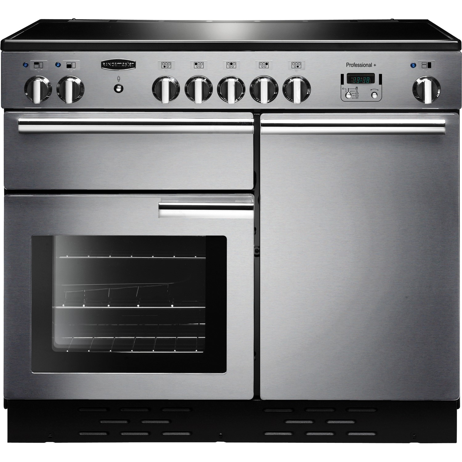 Refurbished Rangemaster PROP100ECSSC 100cm Electric Range Cooker With Ceramic Hob