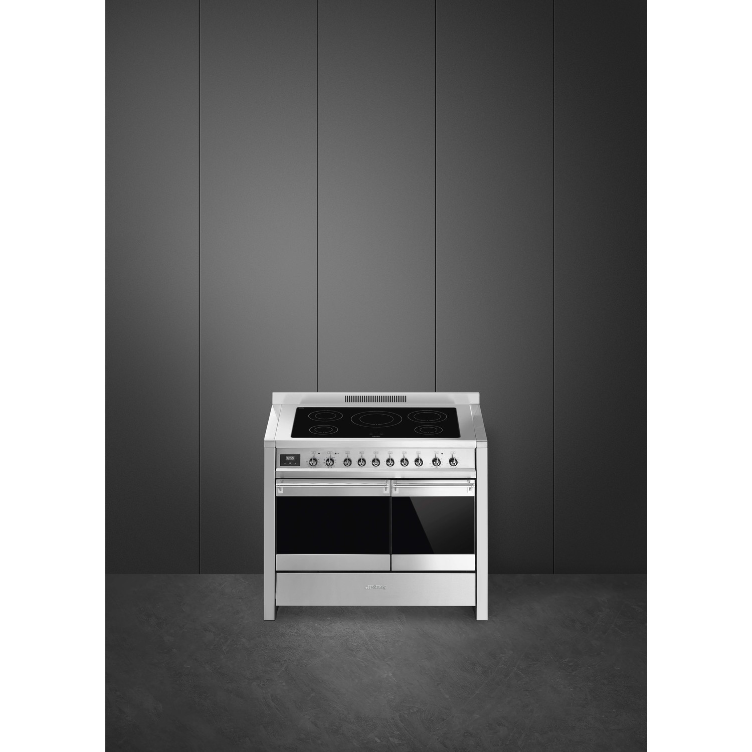 Smeg A2PYID-81 Opera 100cm Electric Induction Range Cooker - Stainless Steel Smeg A2PYID-81 Opera 100cm Electric Induction Range Cooker - Stainless Steel