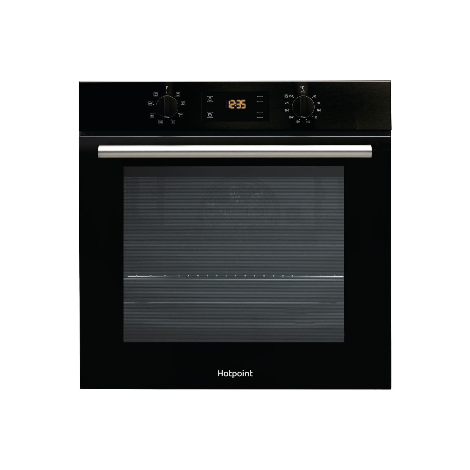 Refurbished Hotpoint SA2540HBL 60cm Single Built In Electric Oven