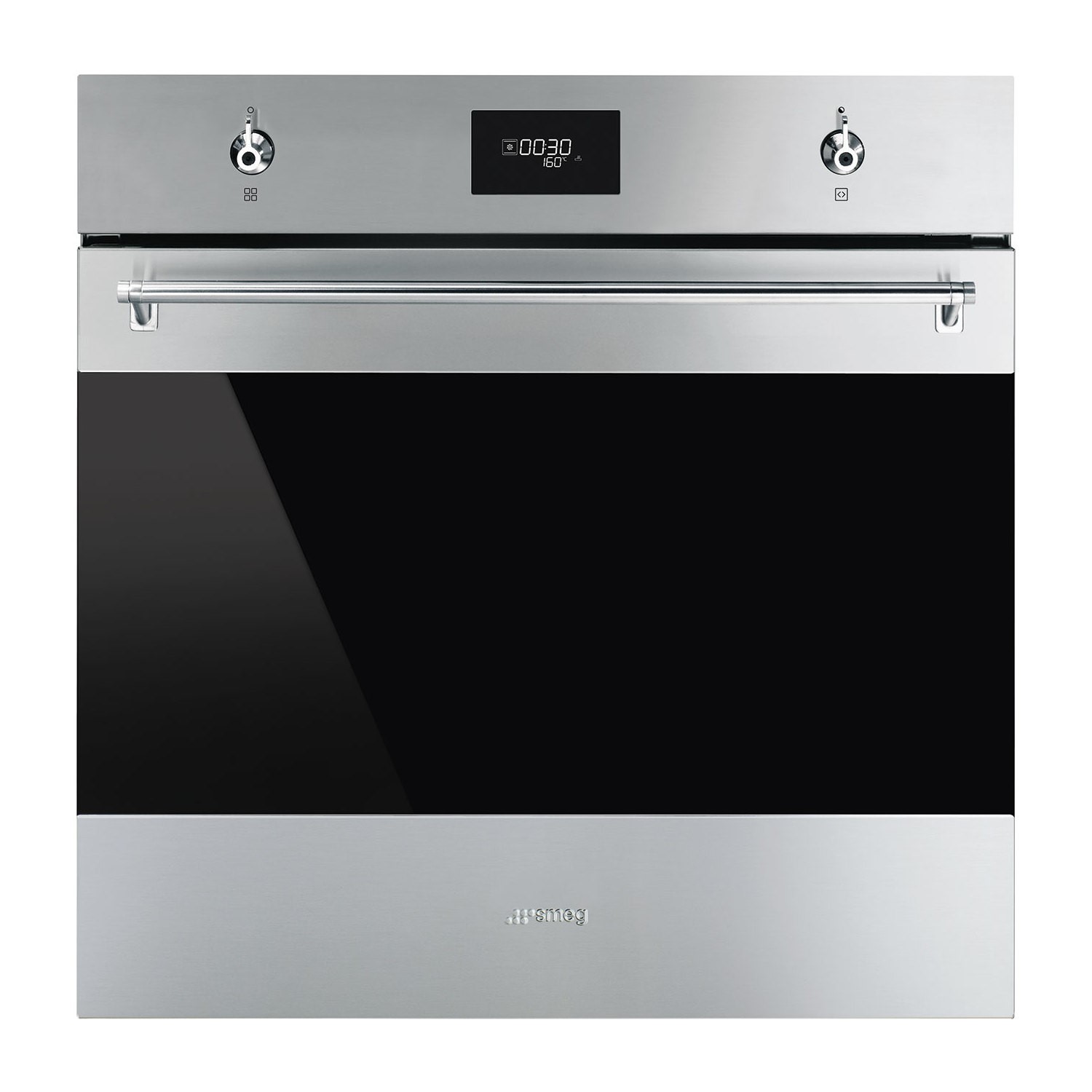 Refurbished Smeg SF6301TVX 60cm Single Built In Electric Oven Stainless Steel