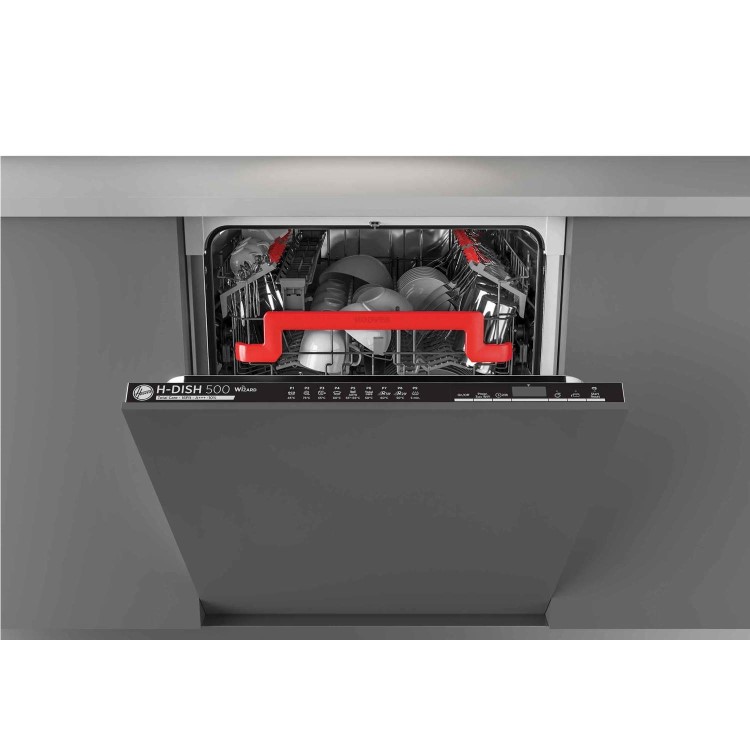 GRADE A3 - Hoover HRIN4D620PB H-Dish 500 Wi-Fi Connected 16 Place Fully Integrated Dishwasher
