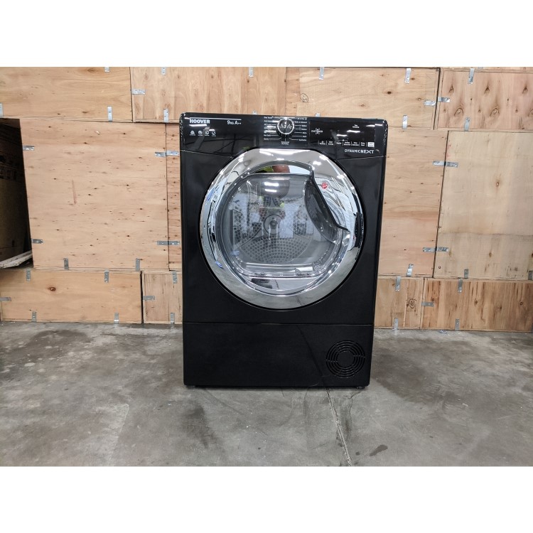 Refurbished Hoover DXH9A2TCEB-80/ 9kg Freestanding Heatpump Tumble Dryer - Black