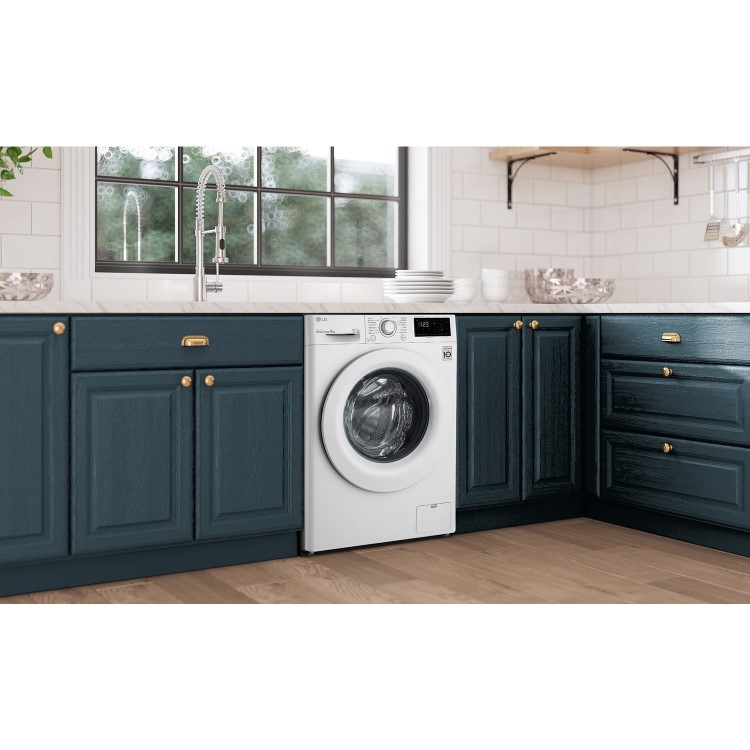 LG 8kg 1400rpm Freestanding Washing Machine - White