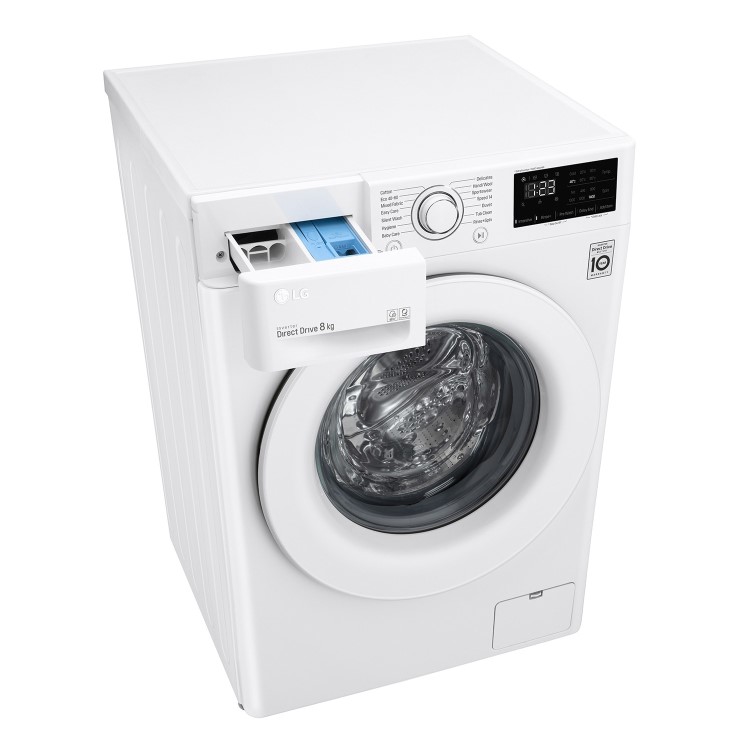 LG 8kg 1400rpm Freestanding Washing Machine - White