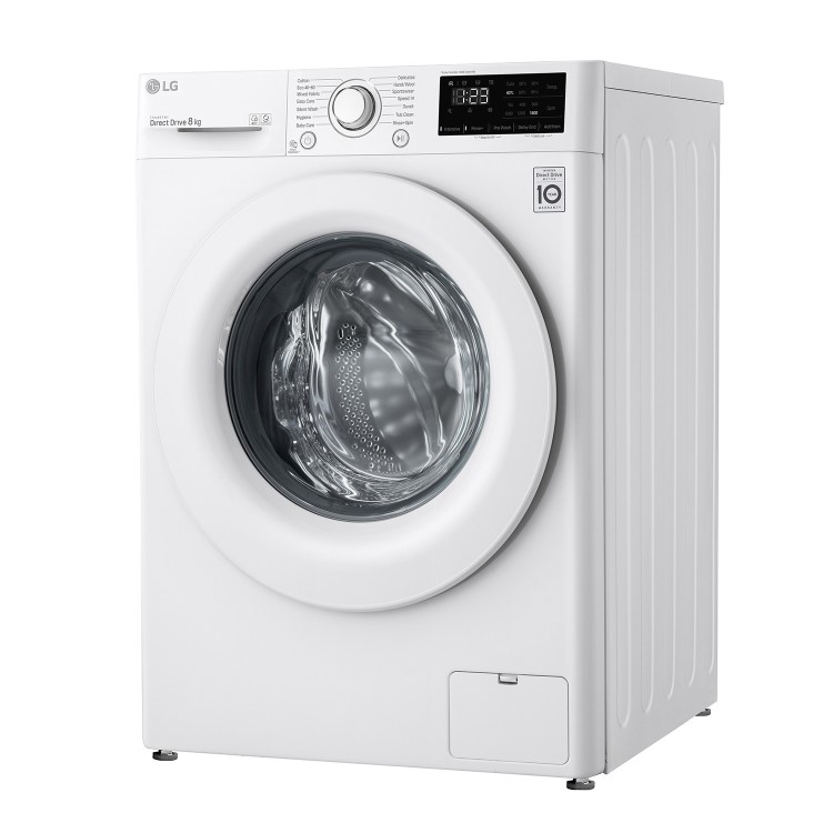 LG 8kg 1400rpm Freestanding Washing Machine - White